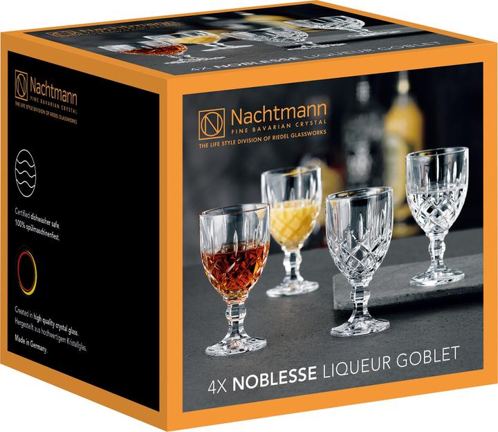 Produktbild Nachtmann Likörgläser Noblesse (0.57 dl, 4 x, Likörgläser + Grappagläser)
