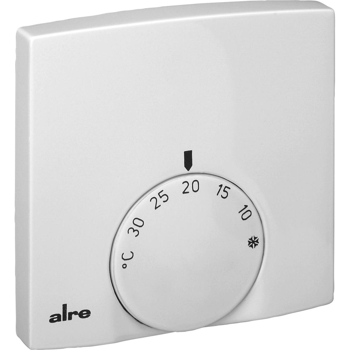 ALRE Raumtemperaturregler, Thermostat, Weiss