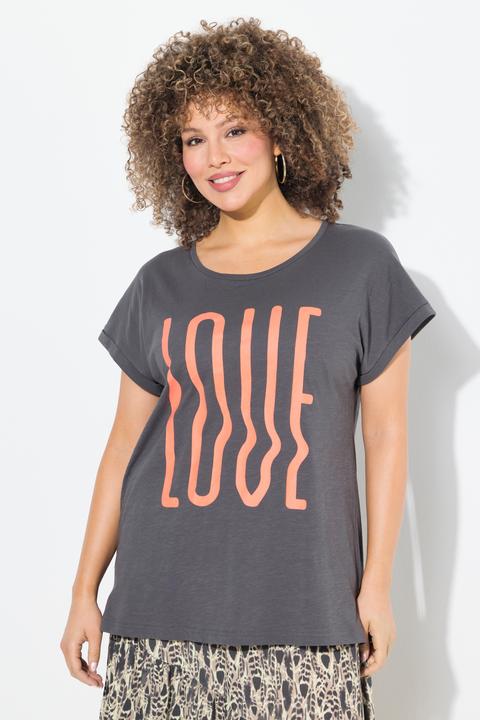 Produktbild Ulla Popken T-Shirt, oversized, LOVE, Halbarm (42, 44)