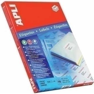 Apli, Etiketten, Labels Round corners 199.6 x 289.1mm