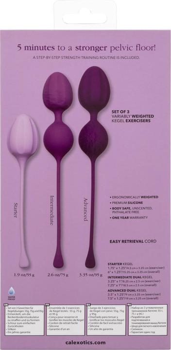 Produktbild CalExotics Kegel Training 3-Piece Set