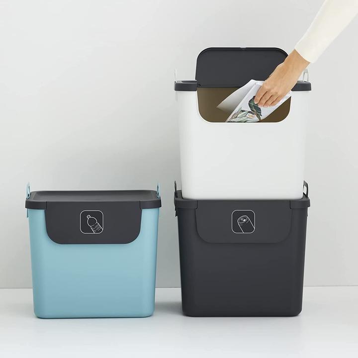Image du produit Jive Kit de 3 poubelles de tri (30 l)