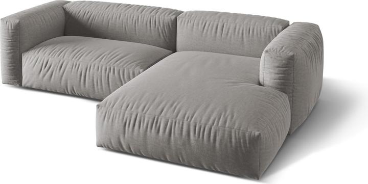 Image du produit Micadoni Canapé D'Angle Droit Modulaire, "Martina", 2 Places, 283x176x75 Fabriqué en Europe (Canapé d'angle, Canapé modulaire)