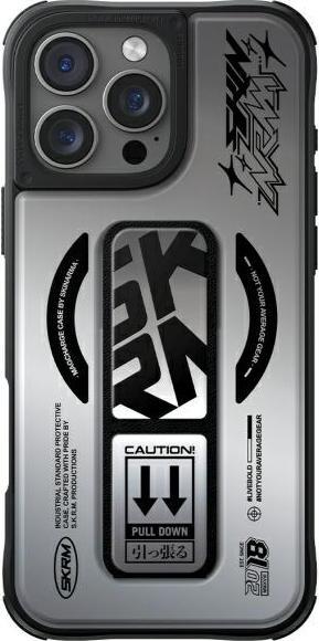 Skinarma case Kira Kobai iPhone 16 Pro Max 6.9" Magnetic Charging Grip Stand chrome (Apple iPhone 16 Pro Max)