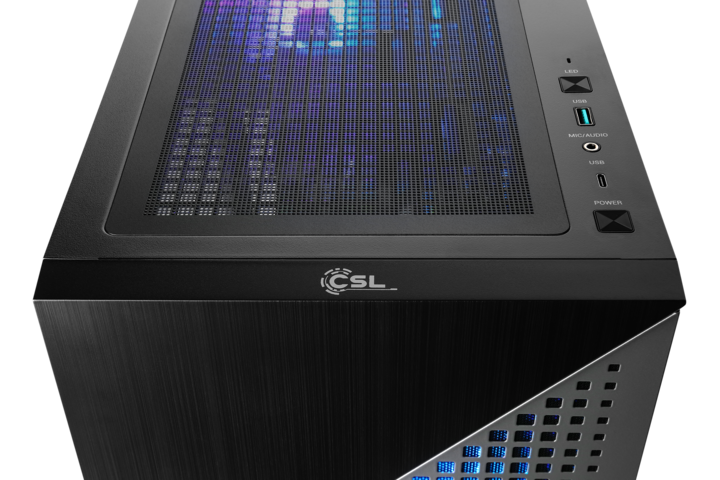 Produktbild CSL Gaming PC M10120 (AMD Ryzen 7 7800X3D, 16 GB, 1000 GB, GeForce RTX 4070)