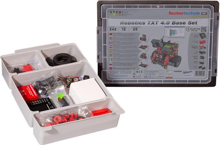 Produktbild Fischertechnik Robot in kit da montare Robotics TXT 4.0 Base Set 559888