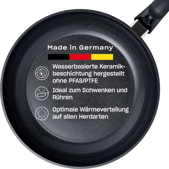 Produktbild Fissler Ceratal Classic Koekenpan, 24cm orbit black (Bratpfanne, Aluminium, 24 x 5.50 cm)