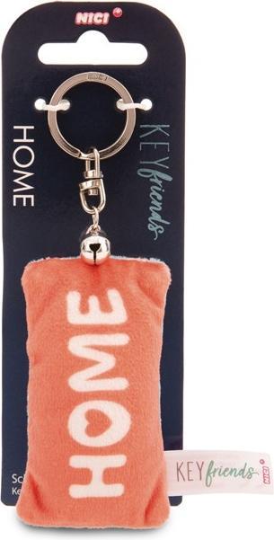Actual product image Magni NICI Schlüsselanhänger Mini Plüschkissen Home mit Glöckchen 8cm