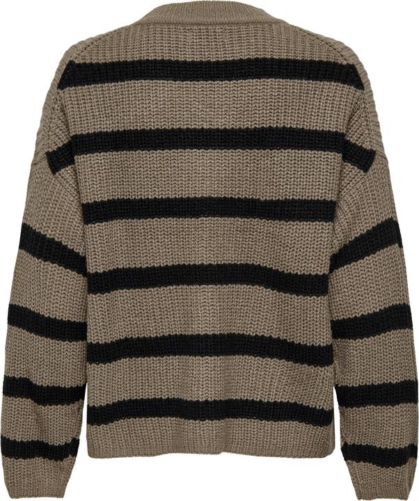 Immagine prodotto JdY Maglione a righe Maglione a maglia (L)