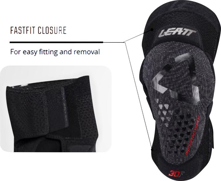 Produktbild Leatt Knee Guard 3DF 5.0 Evo FastFit V25 (L, M, S, XL, XXL, Knieschoner, Paar)