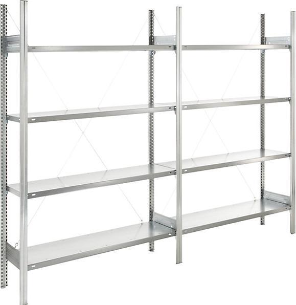 Actual product image eurokraft pro Shelf plug-in rack, galvanized