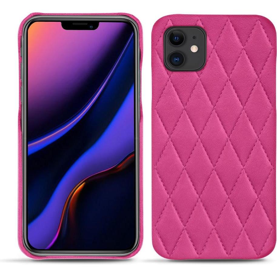 Noreve Lederschutzhülle (Apple iPhone 11), Smartphone Hülle, Rosa