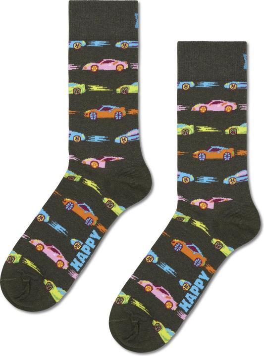 Actual product image Happy Socks Car Stripe (Single pack, 41 - 46)