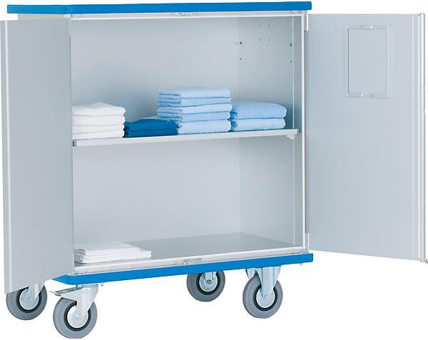 Produktbild kaiserkraft Schrankwagen aus Alu (300 kg)