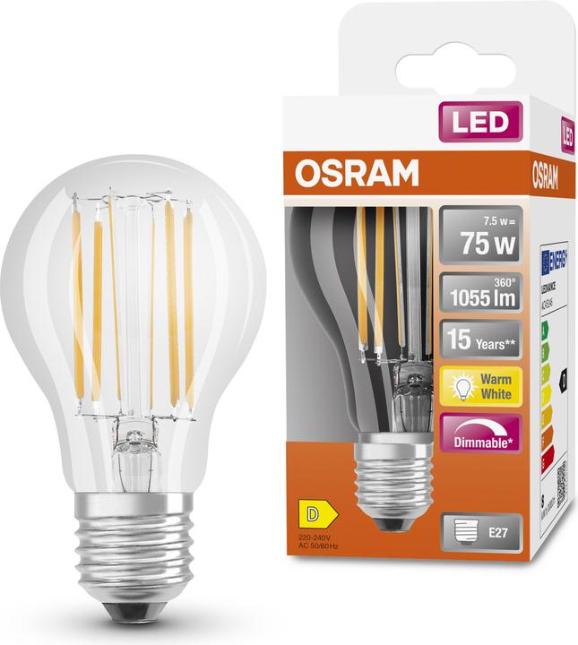 Immagine prodotto Osram Superstar Classic A (E27, 75 W, 1055 lm, 1 x, D)