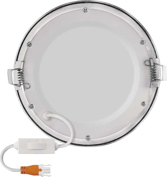 Produktbild Emos LED-Einbauleuchte NEXXO, rund, silber, 12,5W, mit Change CCT (1050 lm)