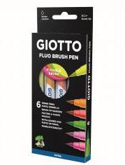 Produktbild Giotto Fluo Brush Pen (6x)