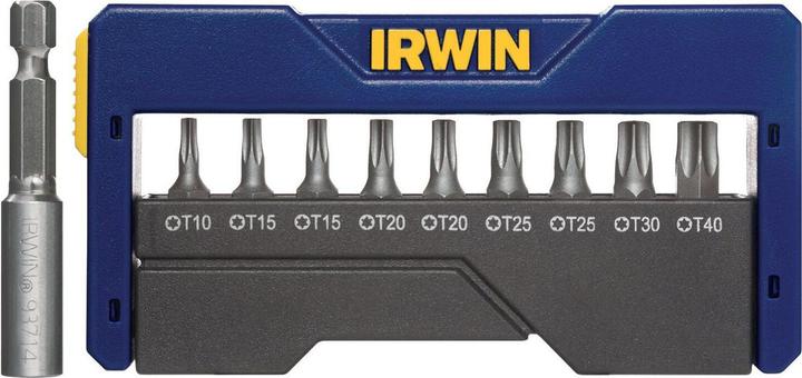 Actual product image Irwin IR 10PC IB Pocket Set (TX) IB Torx, 10piece: T10/2xT15/2xT20/2xT25/T30/T40 + bit holder