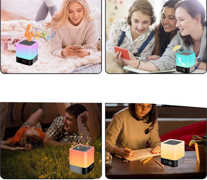 Produktbild Deltalabs Smart Lampe Bluetooth Lautsprecher LED Stimmungsleuchte