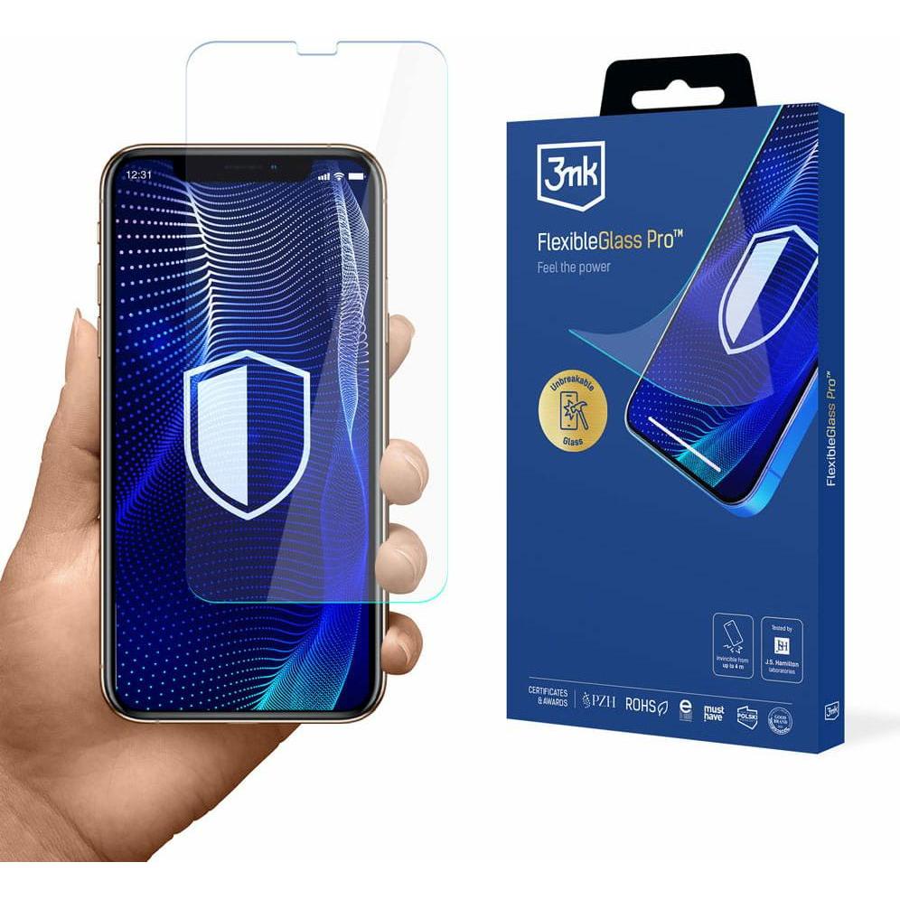 3MK FlexibleGlass Pro (1 Stück, Apple iPhone XR), Smartphone Schutzfolie