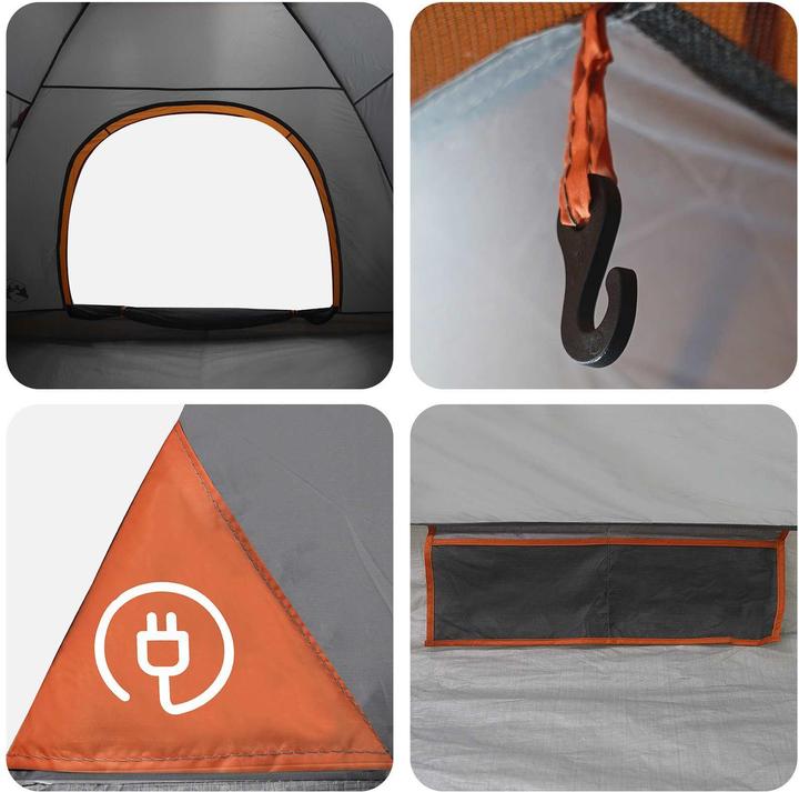 Produktbild vidaXL Campingzelt (3.20 kg, 4 Personen)
