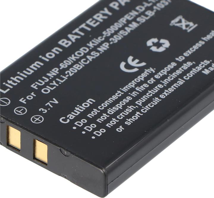 Actual product image HP Battery Photosmart R507, R607, R707, R717 (Rechargeable battery)