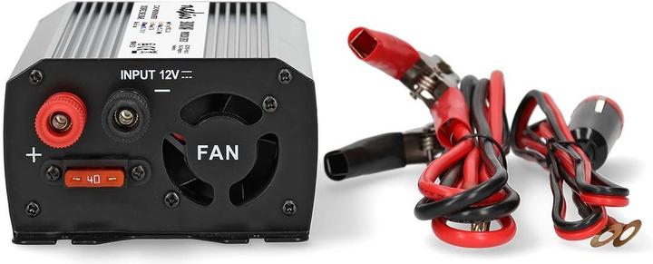 Immagine prodotto Nedis Inverter di potenza a onde sinusoidali modificate - Tensione di ingresso: 12 V DC - Connessione di