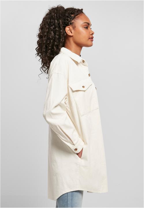 Actual product image Urban Classics Ladies Long Corduroy Overshirt (4XL)
