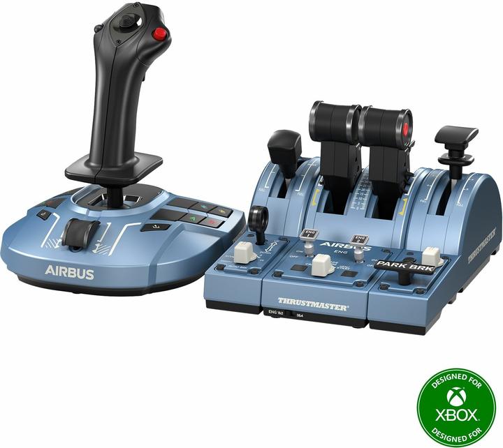 Productafbeelding Thrustmaster Joystick Thrustm. TCA Kapitein X AIRBUS Editie XBO/PC (PC, Xbox One S, Xbox Series S, Xbox Series X)