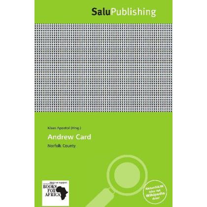 Andrew Card, Fachbücher von Klaas Apostol