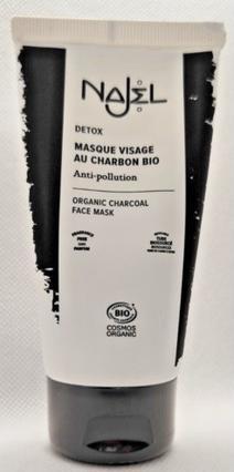 Actual product image Najel Masque Visage Charbon Organic (75 ml)