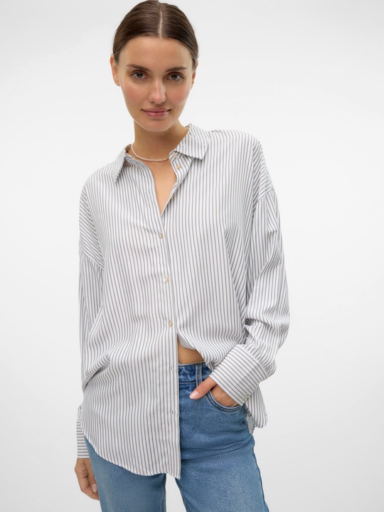Produktbild Vero Moda Vmnora Ls Oversize Shirt Wvn Ga Noos (M)