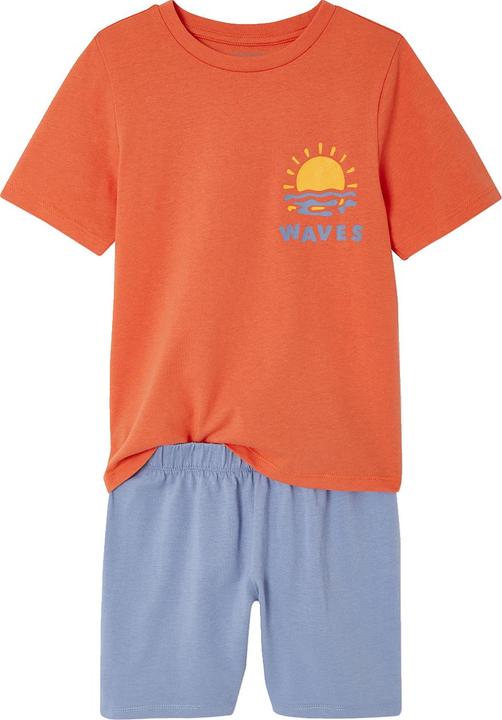 Image du produit Vertbaudet 3er-Pack Jungen Sommer-Schlafanzüge mit Surfer-Prints und Recycling-Baumwolle (86)