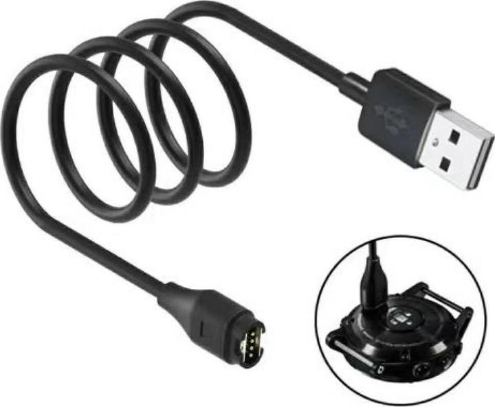 Produktbild Beline Cable USB-A for Charging Garmin Watches 1m black