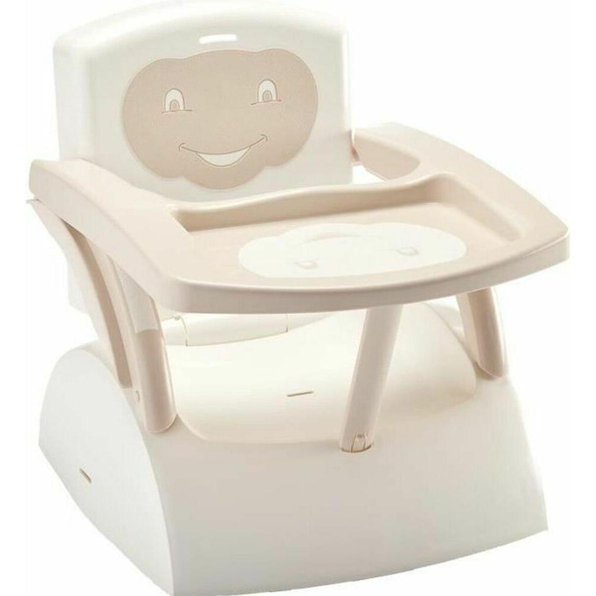 Thermobaby 2 in 1 progressive Sitzerhöhung off white (Hochstuhl Sitzerhöhung) (B07NF1MN6G)