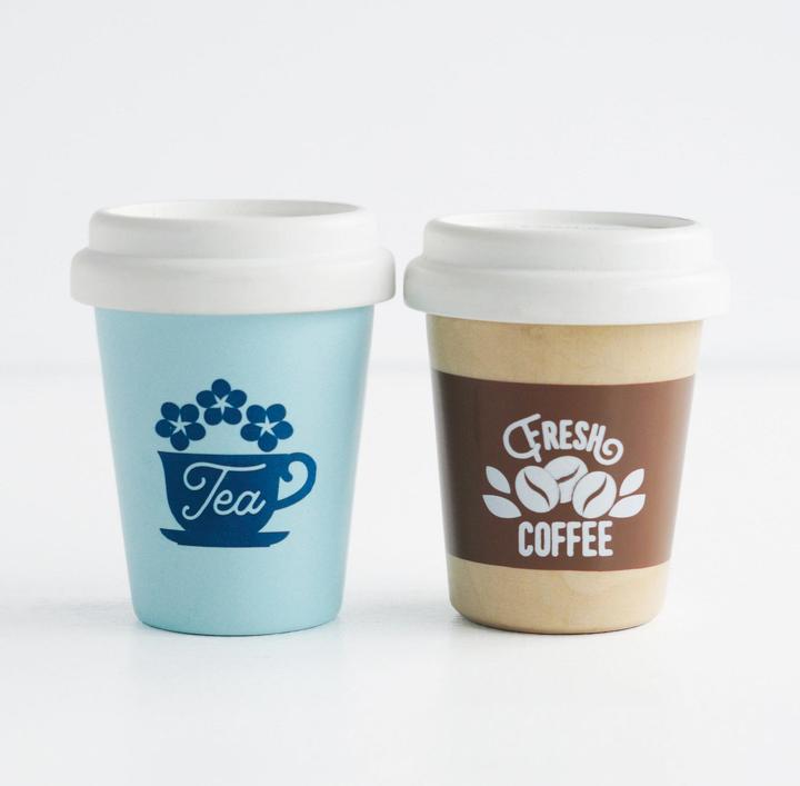 Actual product image Le Toy Van Take Away Hot Drinks