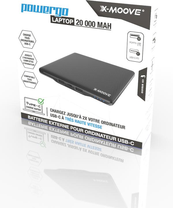 Actual product image Livoo External battery USB-C PD 45W (20000 mAh, 30 W, 74 Wh)