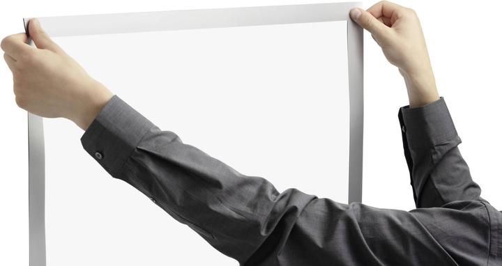 Actual product image Durable DURAFRAME® POSTER information frame, self-adhesive, for format A1, black, pack