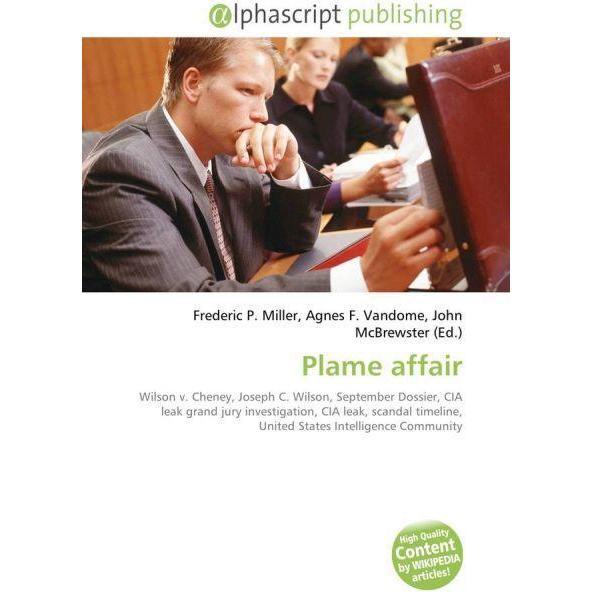 Plame affair, Fachbücher