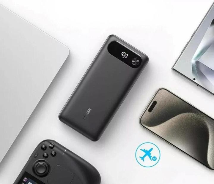 Actual product image Anker Power Bank A1383011 (20000 mAh, 87 W, 65 Wh)