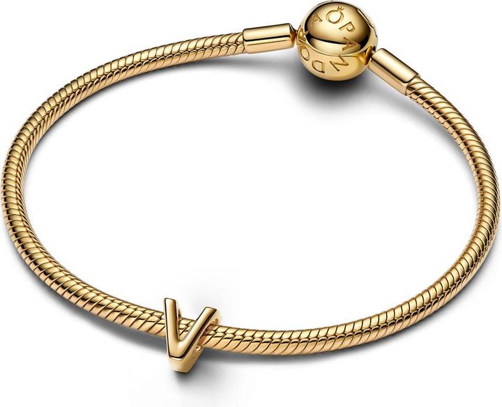 Image du produit Pandora Alphabet-Mini-Charm: Ihre Persönliche Botschaft (Plaqué or, Métal)