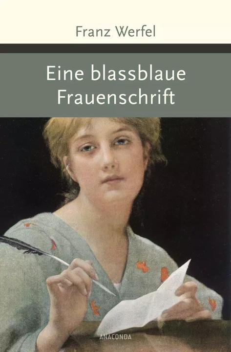 Produktbild Eine blassblaue Frauenschrift (Deutsch, Franz Werfel, 2017)