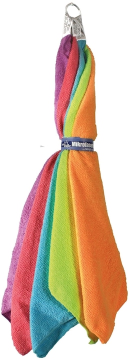 Produktbild Sauber Meister Mikrofasertuch Gross 5 Stück, 38 cm x 40
