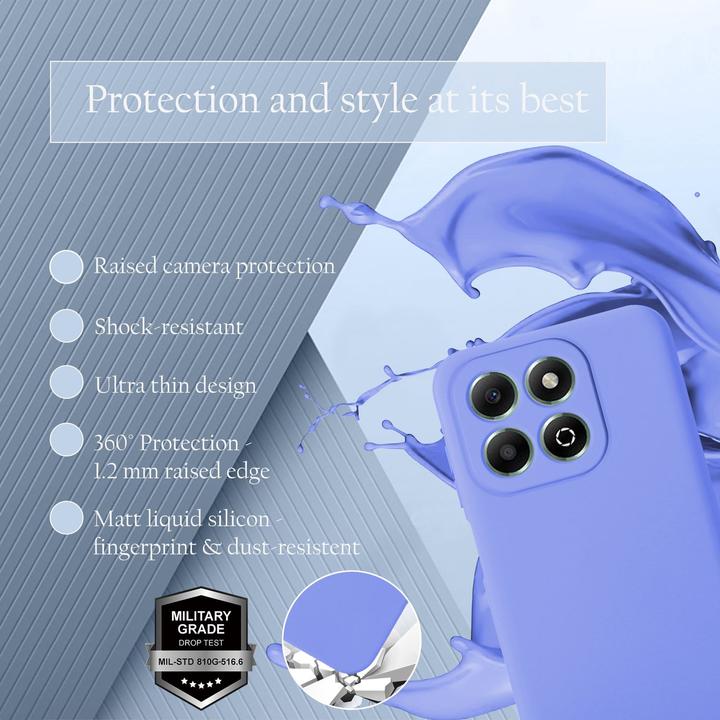 Image du produit Cadorabo Coque pour Honor X6b TPU Liquid Silicone Case (Honor X6)