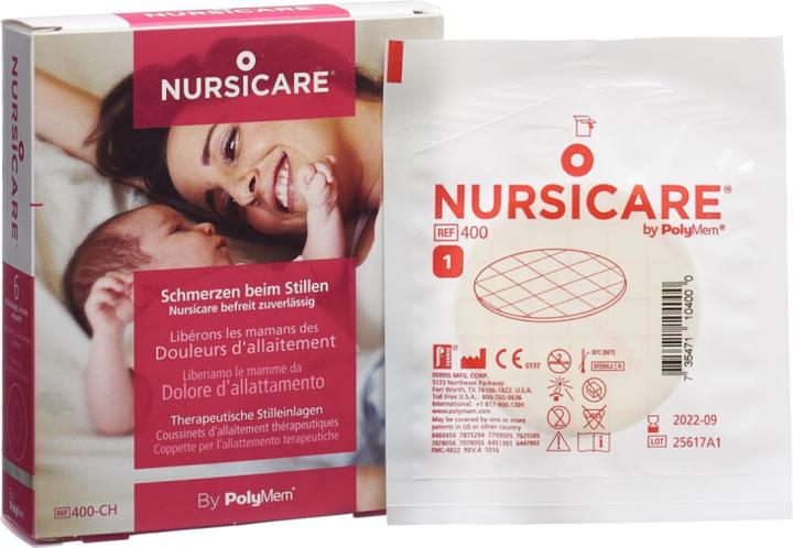PolyMem Nursicare Breast Pad ø63mm steril 6 Stk