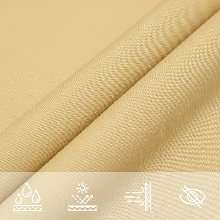 Actual product image vidaXL Sonnensegel farbe 100% Polyester Oxford (4 x 5 x 6.4 m)
