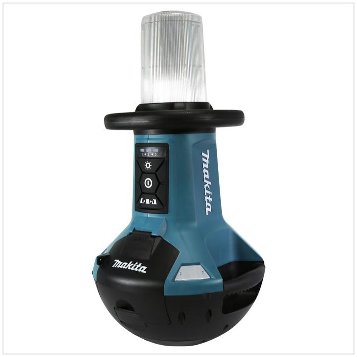 Produktbild Makita DML 810 RG Akku LED Flächenlicht 18 / 36 V ( 2 x 18 V ) 5500 lm IP54 + 2x Akku 6,0 Ah + Ladeg (5500 lm)