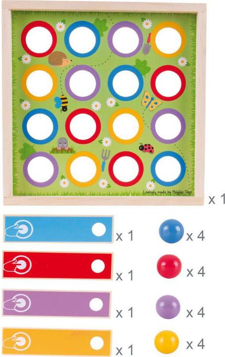 Actual product image Bigjigs Houten Planten Schietspel