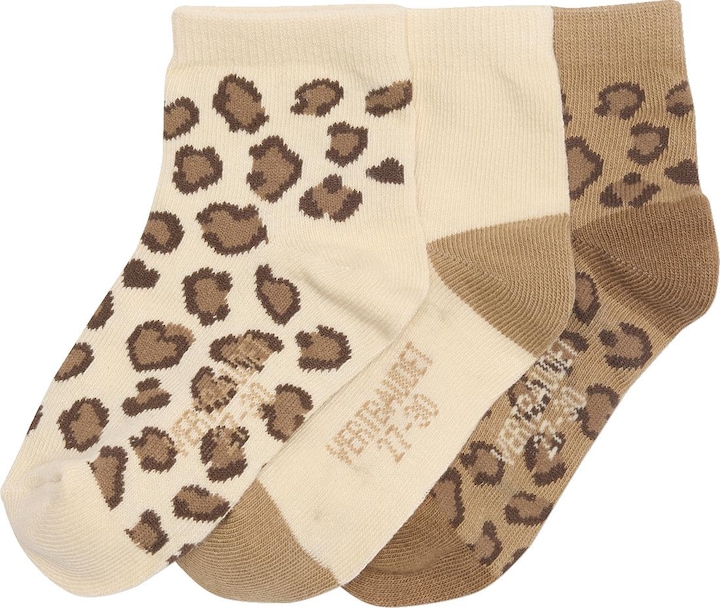 Actual product image Vertbaudet 3er-Pack Mädchen Socken mit Leopardenmuster (pack of 3, 31, 34)