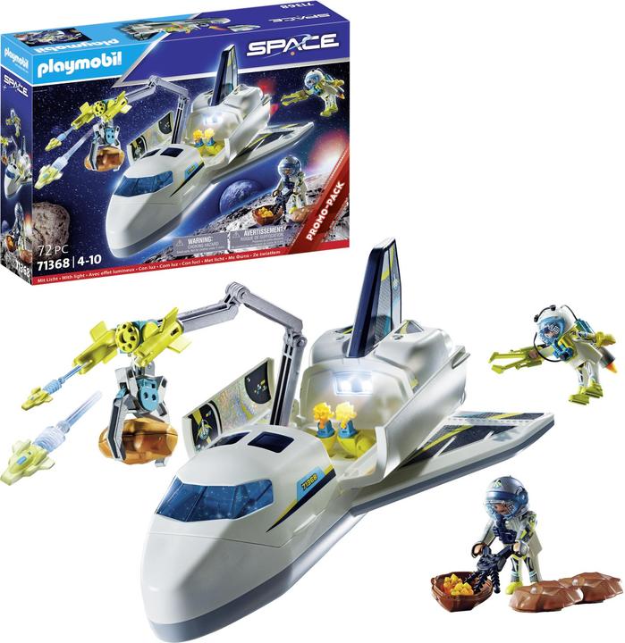 Actual product image Playmobil Space Shuttle on Mission (71368, Playmobil Novelmore)